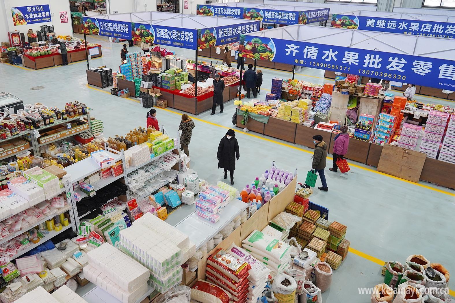 市農副產品批發市場全面恢復營業，貨品充足保障供應